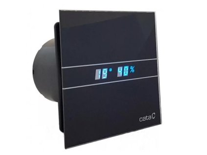 9367 axialni ventilatory na zed ci do stropu e100 gbth hygro s casovacem sklo cerne