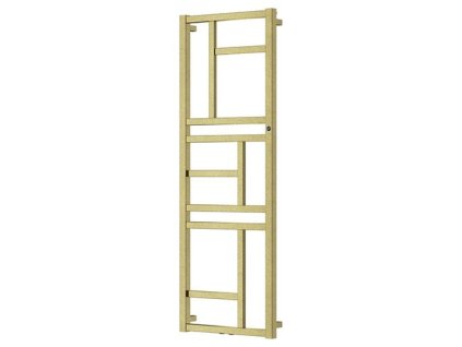 25489 koupelnovy radiator mondrian zlata barva