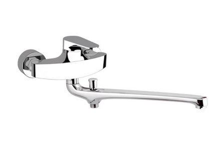 19616 umyvadlovavanova nastenna baterie fonti 4608 nikl brouseny