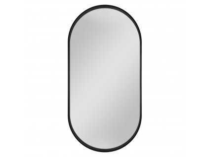 Olsen Spa Nebra Black koupelnové zrcadlo 500 x 1000 mm bez osvětlení barva černá OLNZNEB5010B