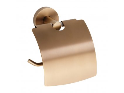 Hopa držák toaletního papíru s krytem broušená růžová zlatá KDBE155112012