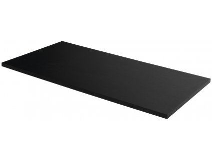 Aqualine Altair deska pod umyvadlo 87,5x45,7 cm antracit břidlice černá AI892