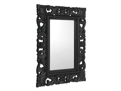 Sapho Samblung zrcadlo ve vyřezávaném rámu 60 x 80 cm černá IN128