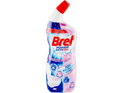 Bref Power Aktiv Gel WC čistič flower 700ml 101177