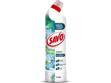 Savo WC čistič turbo 750ml 101077