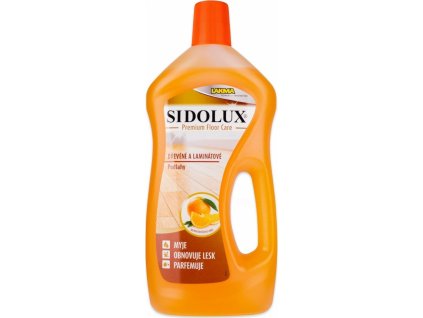 Sidolux Premium Floor Care čistič na podlahy dřevo a laminát pomerančový olej 750ml 101126