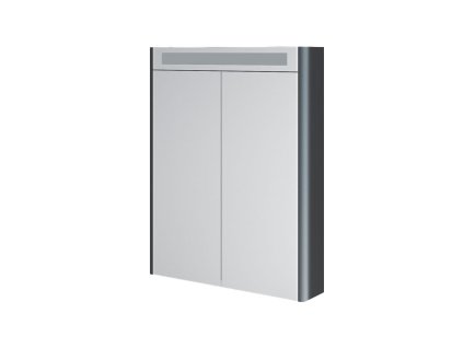 Mereo Siena koupelnová galerka 64 cm zrcadlová skříňka antracit mat CN436GA