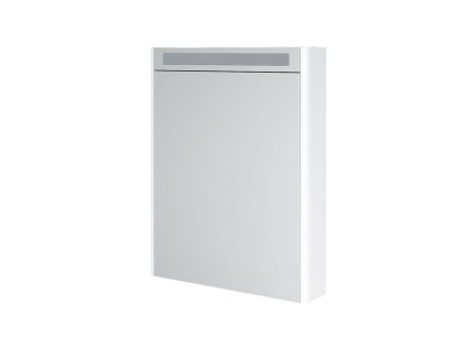 Mereo Siena koupelnová galerka 64 cm zrcadlová skříňka bílá lesk CN415GB