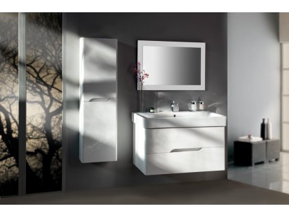 Sapho Koupelnový set MEDIENA 100 bílá mat/bílá mat KSET-046