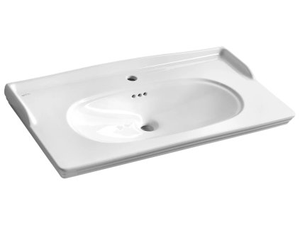 Isvea STELLA keramické umyvadlo 90 x 46,5 cm bílá 10ST50090
