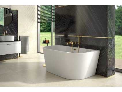 24149 volne stojici vana vica new bila sifon s prepadem