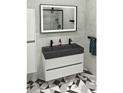 Sapho Koupelnový set NIRONA 100 bílá KSET-063