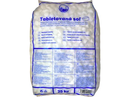 Solivary regenerační tabletová sůl 25kg 101093