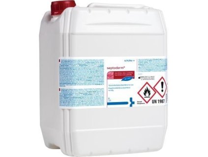 Septoderm alkoholová tekutá dezinfekce rukou 5l L-70000208