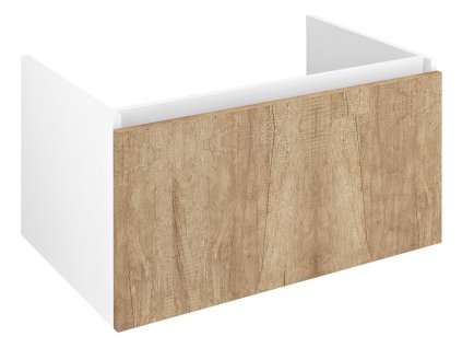 Sapho Lorea koupelnová skříňka pod umyvadlo 80 x 44 x 51,2 cm dub alabama bílá mat LE080-2231