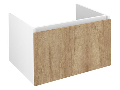 Sapho Lorea koupelnová skříňka pod umyvadlo 70 x 44 x 51,2 cm dub alabama bílá mat LE070-2231
