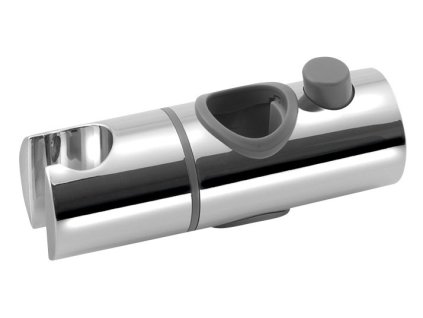 Bruckner držák pro sprchovou tyč 25 mm plast chrom 612.139.3