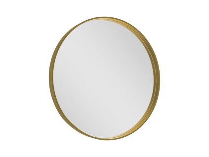 Sapho Notion kulaté zrcadlo v rámu 60 cm bez osvětlení zlato mat NT600G