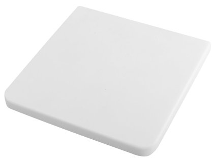 Sapho Abeline koupelnová police rockstone 125 mm bílá matná AB125-0101