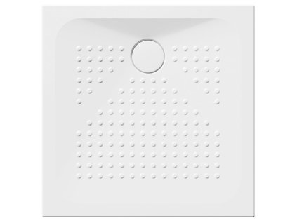 GSI Extra Flat sprchová vanička 80 x 80 x 4 cm keramická bílá ExtraGlaze 47080811