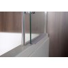 Polysan RENDE 97 x 140 cm bezrámová vanová zástěna BS-97