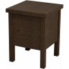 Sapho Brand BA121 stolička s úložným prostorem 35 x 46 cm mořený smrk