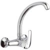 Aqualine Kasiopea 1107-13 dřezová baterie nástěnná 150 mm páková