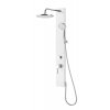 Aqualine Figa SL230 sprchový panel 105 x 12,5 cm bílý