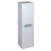Sapho Wave WA245LP skříňka vysoká 35 x 140 cm bílá/dub stříbrný pravá/levá
