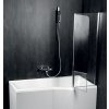 Polysan PALOMA vanová zástěna 1200mm, čiré sklo BS-120