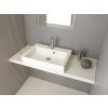 Sapho Avice AV085 deska pod umyvadlo 80 x 50 cm dub starobílý