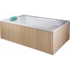 Olsen Spa PADOVA 180 x 110 cm VANPAD18+VANNOZ+VANNOZ vana vč. nožiček