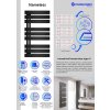 Hopa NAMELESS 500 x 930 mm RADNAM509035 koupelnový radiátor