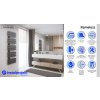 Hopa NAMELESS 600 x 930 mm RADNAM609035 koupelnový radiátor