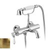 Sapho London II LO41800BR vanová baterie nástěnná 150 mm páková bronz