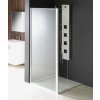 Polysan Modular Shower MS3A-120 pevná stěna 120 cm k instalaci na zeď pro připojení otočného panelu