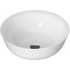 Sapho Singa umyvadlo průměr 41,5 cm litý mramor SN415