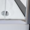 Roth LLV2/1400 vanová zástěna s posuvnými dveřmi 140 x 150 cm 572-1400000-00-02 brillant / transparent