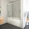 Roth PXV2L/1700 vanová zástěna s posuvnými dveřmi 170 x 150 cm 451-170000L-00-02 levá brillant / transparent