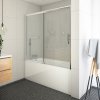 Roth PXV2P/1700 vanová zástěna s posuvnými dveřmi 170 x 150 cm 451-170000L-00-02 pravá brillant / transparent