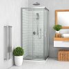 Roth LLS2/900 Smont čtvercový sprchový kout 90 x 90 x 190 cm 554-9000000-00-02 brillant / intimglass