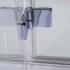 Roth TZNL1/1000 sprchové dveře skládací 100 x 201,2 cm 739-100000L-00-02 levé brillant / transparent