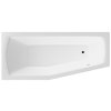 Aqualine Opava C1770 asymetrická vana 170 x 70 cm akrylátová levá