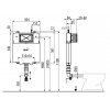 Alcaplast AM1112 Basicmodul Slim WC nádrž k zazdění