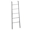 Sapho SEGA sušák ručníků 550 x 1700 x 70 mm černá mat SE104