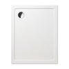 Roth FLAT KVADRO obdelníková sprchová vanička 130 x 80 x 5 cm 8000249 akrylátová bílá