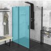 Polysan Zoom Line Black ZL3210B boční stěna 100 cm