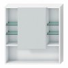 Jika Lyra Plus H4532510383041 skříňka zrcadlová 80 x 77,5 cm bílá