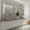 Nimco ZP 17019V LED zrcadlo 90 x 70 cm s dotykovým senzorem