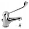 Novaservis Umyvadlová baterie bez výpusti lékařská Metalia 55 chrom 55001/1L,0
